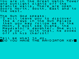 Screen from The Yellow Door