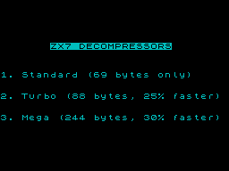 Screen from ZX7