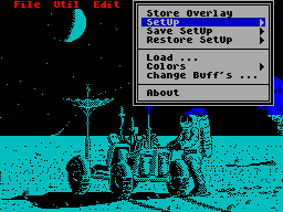 Screen from ZX Assembler