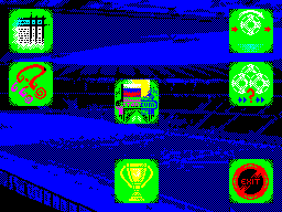 Screen from ZX Football Manager 2005
