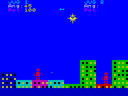 Screen from ZX Gorilla