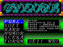 Screen from ZX Land issue 5