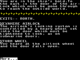 Screen from The Zacaron Mystery