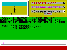 Screen from Zany Adventure