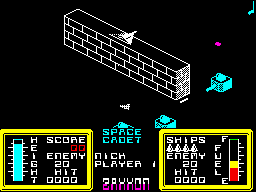 Screen from Zaxxon