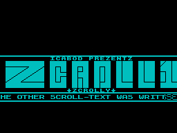 Screen from Zcroll 1