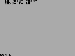 Screen from Zeichensatze