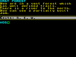 Screen from Zen Quest