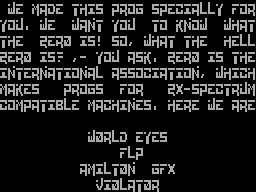 Screen from Zero 97 Info