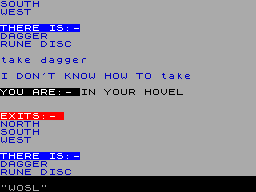 Screen from Ziggarat of Dread