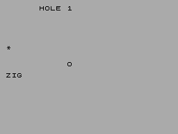 Screen from Zigzag Golf