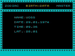 Screen from Zodiac Master