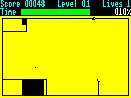 Screen from Zolyx