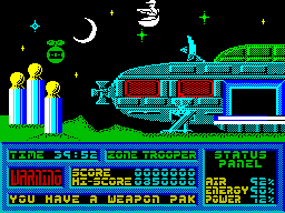 Screen from Zone Trooper