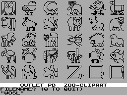 Screen from Zoo-Clipart