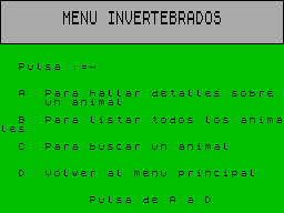 Screen from Zoologia