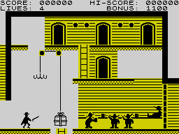 Screen from Zorro