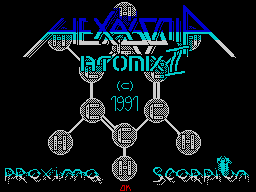 Screen from Atomix II: Hexagonia