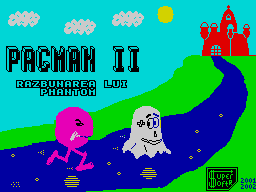 Screen from Pacman II: Razbunarea lui Phantom