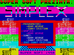 Screen from Simplex