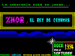 Screen from Zhor, el Rey de Oidumas
